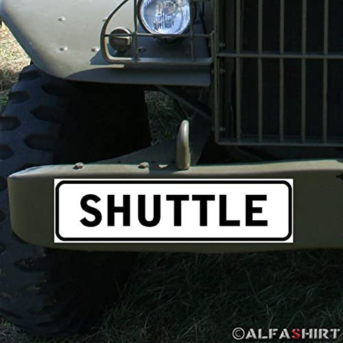Magnetschild Shuttle Service Taxi Bus Mitfahrgelegenheit Fahrer Abholen #A359