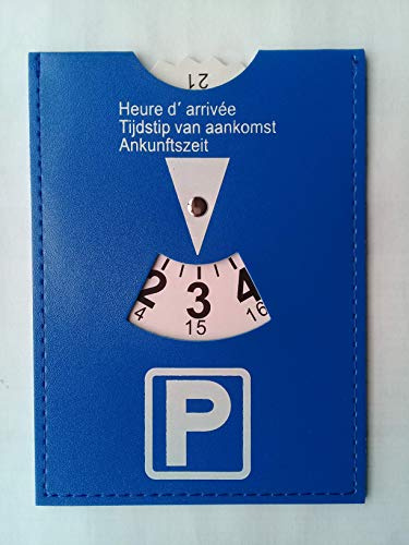 Parkuhr Parkscheibe Kunstleder flexibel