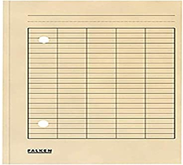 Falken 80001506 Umlaufmappen, Manilakarton, A4, beige
