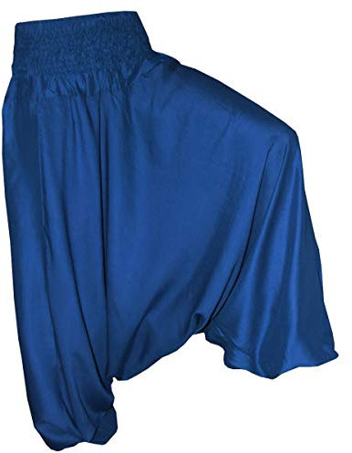 PANASIAM Aladin Pants Plain darkskyblue, L