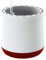 AIRY Pot - innovadora Maceta purificadora de Aire 100% eficaz - Purificador de Aire Natural con Plantas de Interior sin Electricidad ni químicos (Hot Chili)