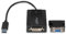 gofanco Adattatore per Scheda Grafica Video da USB 3.0 a DVI o VGA per Monitor Multipli Fino a 2048x1152 per sistemi Windows e Mac con DisplayLink, Nero