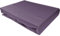 Bettwaesche-mit-Stil Mako Satin Spannbettlaken Spannlaken Spannbetttuch (200 cm x 200 cm, Matratzenhöhe 12-20 cm, Lila)