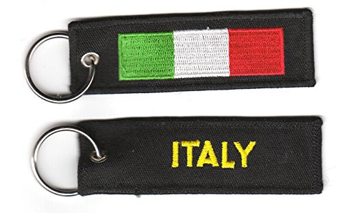 Schlüsselanhänger Italien Anhänger Fahne Flagge NEU