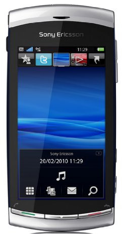 Sony Ericsson Vivaz Smartphone (UMTS, WLAN, 8.1 MP, HD-Video 720p) Cosmic Black (Importato da Germania)