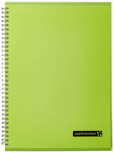 Septcouleur A4 notebook – verde