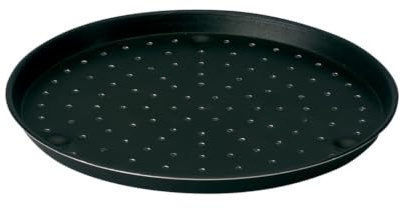 LACOR 67832 Pizzablech, Aluminium, gelocht 32 cm | Langlebiges Profi-Utensil; entwickelt für optimale Leistung und schnelle, unkomplizierte Reinigung in der Spülmaschine