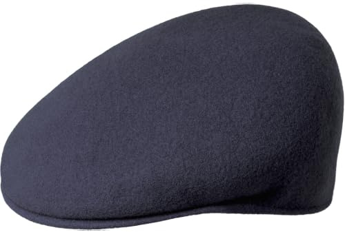 Kangol Wool 504 Hat for Men and Women, Medium, Dark Blue