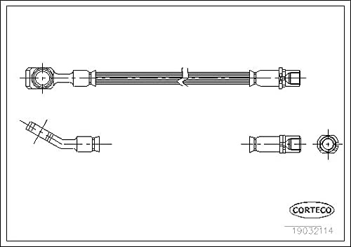 Corteco 19032114 Brake Hose