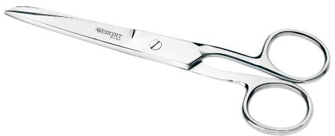 Westcott E-30840 00 Ganzstahl-Schere Steel, 12 cm