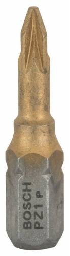 Bosch Zubehör 2607002487 Schrauberbit Max Grip PH 1, 25 mm
