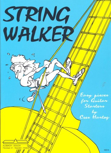 ALSBACH - EDUCA CEES HARTOG - STRING WALKER - GUITARE Partition classique Guitare - luth Guitare