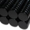 10 Neodym Scheibenmagnete Ø25x6 mm NdFeB N35 schwarz Epoxy - Haftkraft ca. 20 kg -