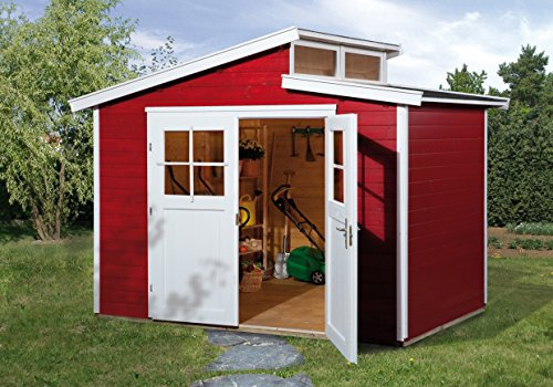 weka Gartenhaus 226 Gr.3, schwedenrot, 21 mm