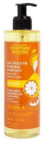 LABORATOIRE CHÂTEAU ROUGE - Gel Douche Unifiant Agrumes - Hydratation et Douceur - 400ml