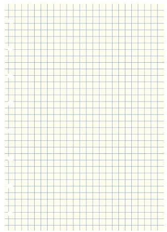 Filofax Notebooks A5 Quad Journal Refill, Movable, 8 1/4 x 5 13/16 inches, 32 Cream Sheets Fits Filofax Refillable A5 (B152905U)