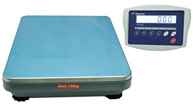 Plattformwaage WKA-PA/K 60/150-4252 Geeicht Max 60/150kg Plattform: 420 x 520 mm Paketwaage Kontrollwaage