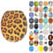 Sanilo Soft Close Toilet Seat, Wide Choice of New Toilet Seats, Stable Hinges, Easy to Mount (Leopard)