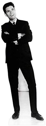 Star Cutouts Cut Out of Cliff Richard Black and White, 178cm x 63cm