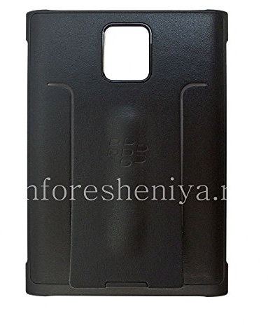 BlackBerry Leder Flex Shell Hülle für Passport Handy schwarz