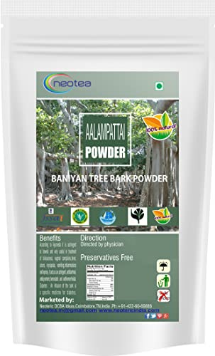 Neotea Allampattai Powder Barh Alai Ficus Bengalensis, Banyan Tree Bark 300 gm