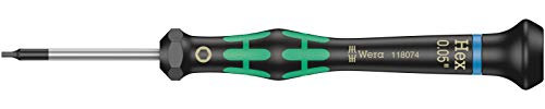Wera, 2054 Giravite esagonale per l'elettronica, Hex-Plus, 3.0 mm x 60 mm