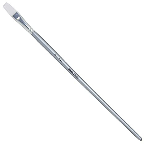 Liquitex 6923006 Basics Pinsel, Synthetikpinsel für Acrylfarben, langlebig, robust und formstabil - Flachpinsel - Nr. 6