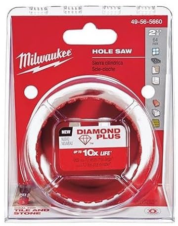 Milwaukee 49-56-5660 Scie trépan diamantée 2‐1/2 po