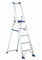 Svelt Scala Alluminio 5 gradini, Ultra Resistente con Ampia Piattaforma e Piedini Antisdrucciolo, Regina