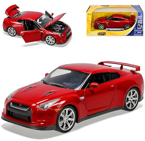 Jada Toys Nisan Skyline GTR Gt-r 2009 R35 R 35 Rot Coupe 1/24 Modellauto Modell Auto