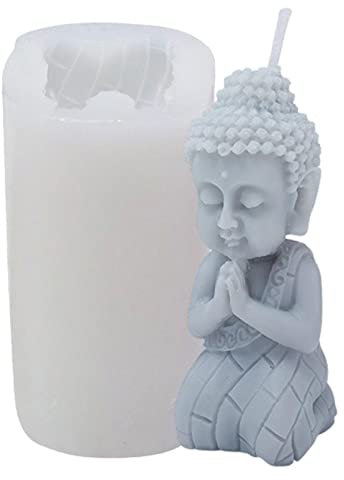 Lembrd Silicona para jabón Buda - Moldes para Hacer Velas artesanales Yeso Hechos a Mano | Molpara Manualidades para Velas Yeso, Cera jabón, Decoraciones para el hogar