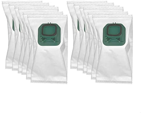 JaTop 12 Staubsaugerbeutel geeignet für Vorwerk Kobold 140/150 Filtertüten