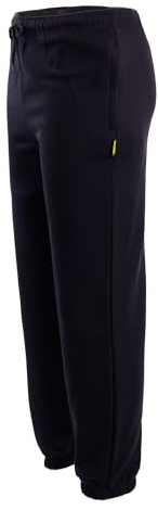 SITE KING Mens Fleece Tracksuit Jogging Bottoms Size 30 to 60 Work Sports Casual (Medium - 34/36 Waist, Navy)