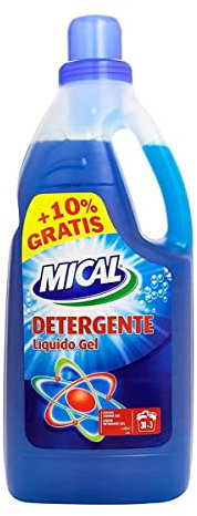 Plus Max, Detergente frescura Azul, para ropa, 3L