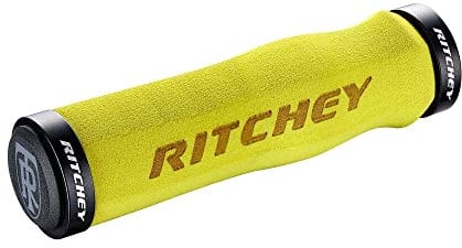 RITCHEY Unisex-Adult PUÑOS Grips WCS Locking Yellow 130MM Accesorios y recambios bicis, Amarillo, Standard