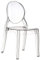 Fashion Commerce FC4695 4er Set Stühle, Polycarbonat, Transparent, 94x44x42cm, 4 Stück, Farblos