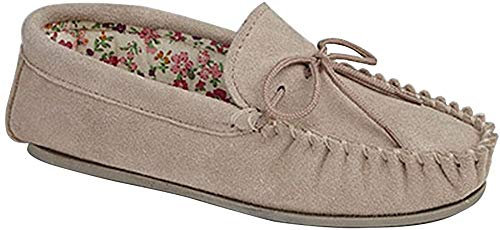Mokkers Womens/Ladies Lily Slip On Slippers (7 UK) (Stone)