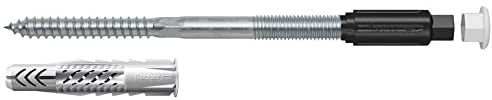 fischer Thermax 10/220 M10 - Abstandsmontagesystem zur Befestigung von leichten Lasten, wie Leuchten und Bewegungsmelder in Wärmedämmverbundsystemen - 20 Stück - Art.-Nr. 514258