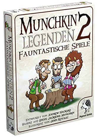 Pegasus Spiele 17237G - Munchkin Legenden 2, Fauntastische Spiele