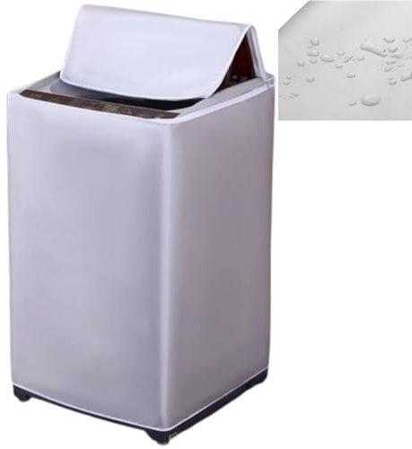 Funda para Lavadora, Funda Protectora para Secadora de Carga Superior, Resistente Al Agua Y Al Polvo, de Color(53 * 55 * 85cm)