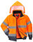PORTWEST 2-in-1-Sicherheitsjacke. Farbe: Orange/Marineblau, Größe: L, C468ORRL