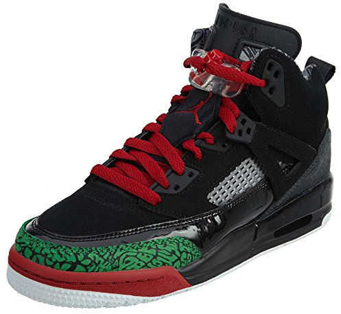Jordan Nike Kids Spizike BG Black/Varsity Red Basketball Shoe 6 Kids US