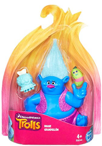 Hasbro B8046EL2 Trollstadt - Sammletroll Biggie, 10 cm große Figur für Kinder ab 4 Jahren