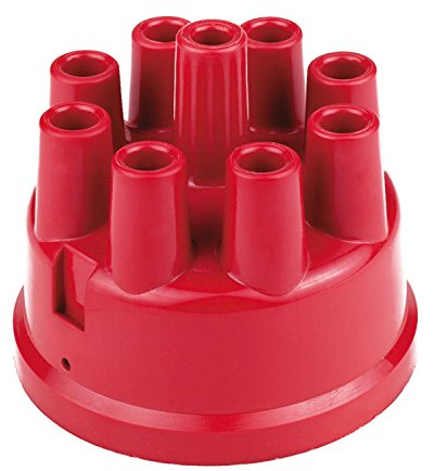 Mallory 209M Distributor Cap (Mal, 8Cyl) , Red