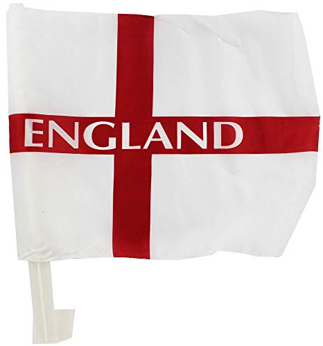 PMS HEAVY DUTY ST GEORGE ENGLAND CAR FLAG IN PBH