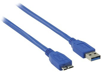 Ex-Pro USB 3.0 Cable (Hi-Speed USB 4.8Gbit/s), Type A to USB Micro B Male (A-Micro B) - 5m