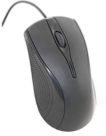 CiT OEM Scroller USB Brown Box Optical Mouse - Black