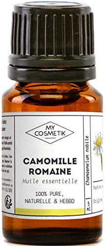 MY COSMETIK - Ätherisches Öl aus römischer Kamille - HEBBD/HECT-chemotypisiert - 100% rein und natürlich - 10 ml