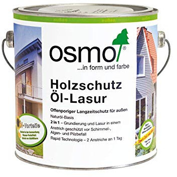 Osmo Wood Protection Oil Stain Ebony (712) 2.5�litres