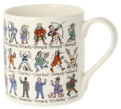 Picturemaps Kings & Queens, Fine Bone China Mug